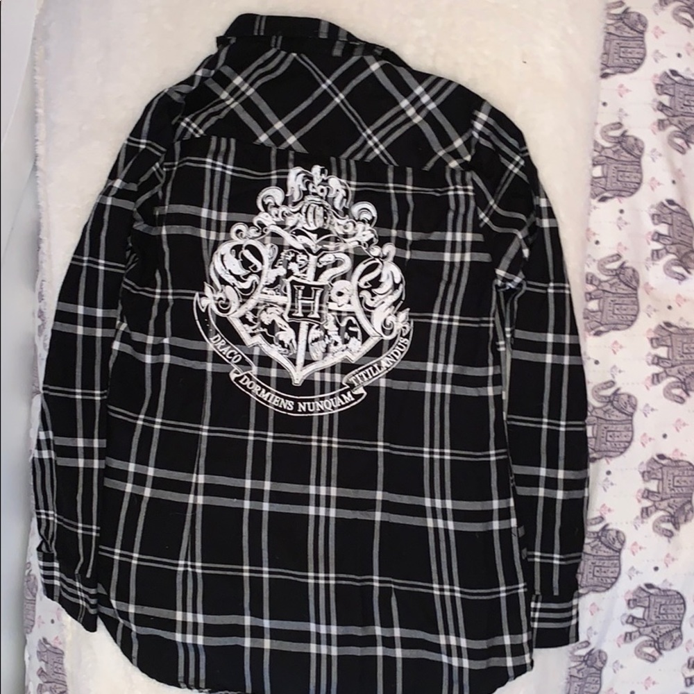 Harry Potter Hogwarts Flannel